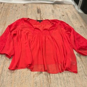 Jessica Simpson xl sheer top. No elastic in sleeves/ 3 quarter